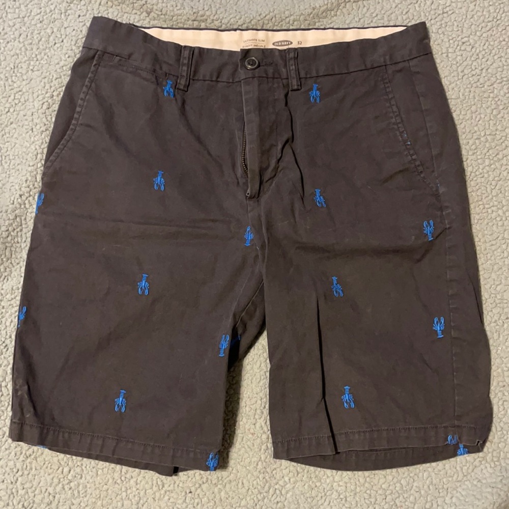 MENS OLD NAVY SLIM SHORTS